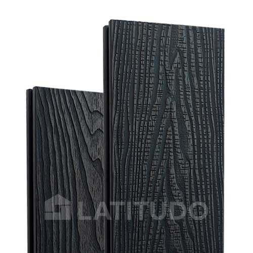 Террасная доска Latitudo 3D-Wood 150х24х4000 Графит