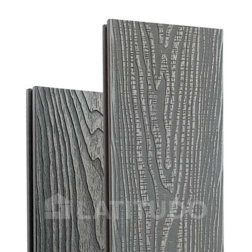 Террасная доска Latitudo 3D-Wood 150х24х4000 Серый