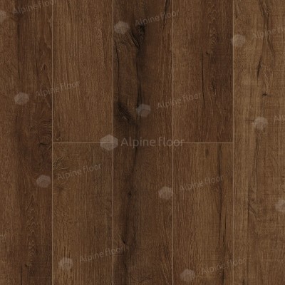 Ламинат SPC Alpine Floor PREMIUM XL ABA ЕСО 7-18 Дуб шоколадный (1220х183х8мм)